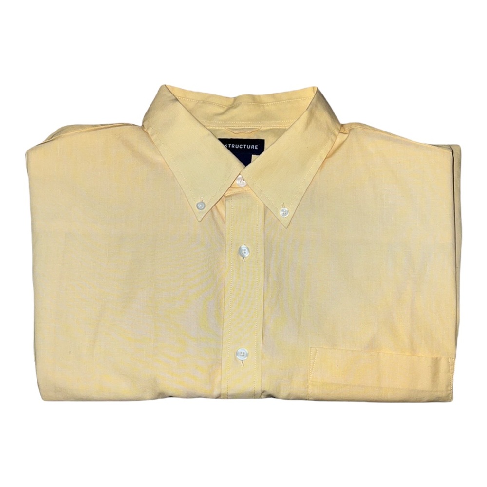 Structure Men’s Long Sleeve Dress Shirt: Size XL